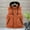 Orange-Athletic-Men, variant on Zedker Winter Puffer Vest for Men with Hooded Lightweight Winter Coat for Men Padded Vest Warm Hooded Thick Vest Tops Jacket Black L