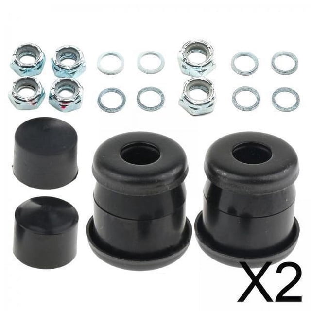 Amortiguador de vibraciones,Almohadillas amortiguadoras de vibraciones para scooter patín PU,Bujes de monopatín Arandelas Tuercas ,Almohadillas de elevación para monopatín Kit de