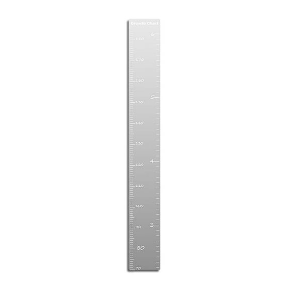 Growth Chart Mirror, Wall Mirror Height Chart, Mirror Growth Chart for Wall, Puzzle Height Ruler for Home Nursery Bedroom Playroom Decor