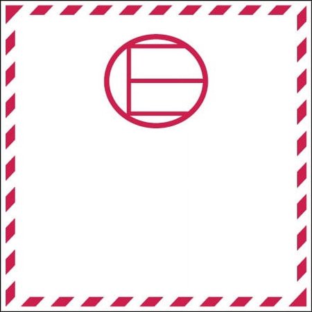 4 1/4 x 4 1/4" Air Labels Excepted Quantities Labels 500/Roll