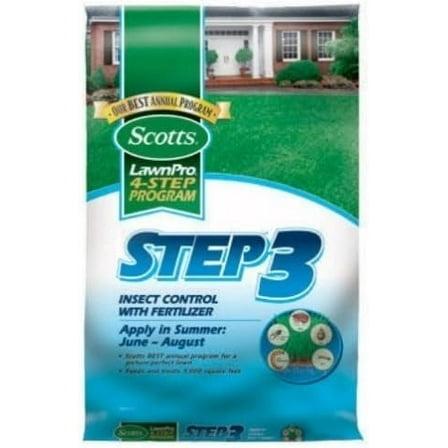 Scotts Lawn Fertilizer Step 3 - Granules, Synthetic, 29-3-4 NPK - 5,000-Sq Ft