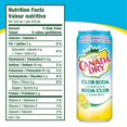 thumbnail image 2 of Canada Dry® Club Soda Lemon-Lime 310 mL Cans, 4 Pack, 2 of 9
