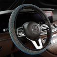 thumbnail image 2 of [well] Funda Para Volante De Coche Con Diamantes De Imitación De Cristal De Purpurina , Auto Brillante, 2 of 4