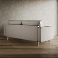 thumbnail image 2 of Stateside Vegan Leather Square Arm Sofa 70", 2 of 6