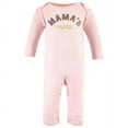 thumbnail image 3 of Hudson Baby Infant Girls Cotton Coveralls, Leopard Mamas Mini, 12-18 Months, 3 of 5