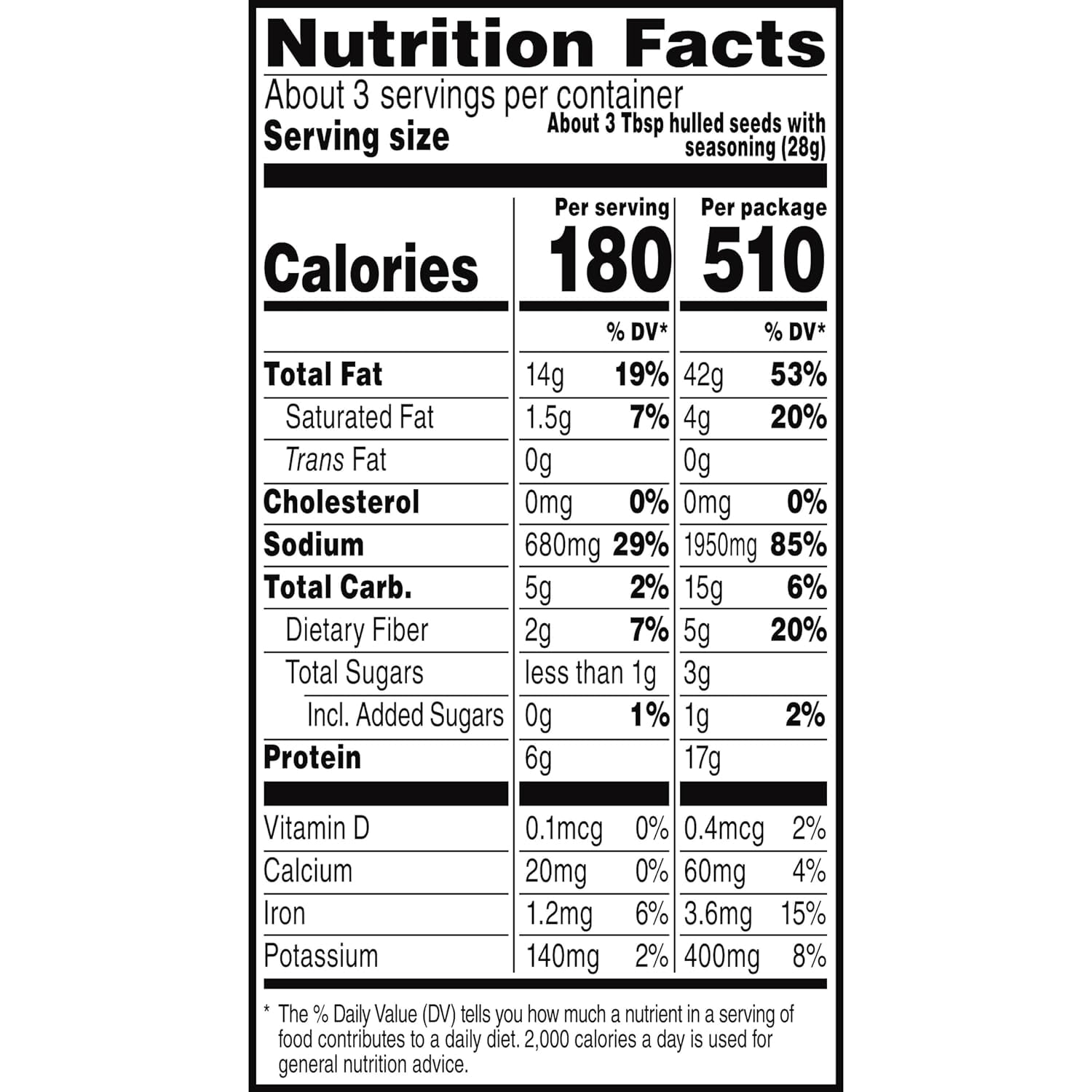 Spitz Dill Pickle Sunflower Seeds, 6 oz (Pack of 9)