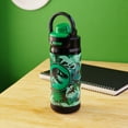 thumbnail image 6 of Zak Designs 14oz Jurassic Stainless Steel Lincoln Water Bottle with Carry Handle and Push Button Lid with Lock, 6 of 9