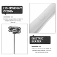 thumbnail image 3 of BESTYASH Electric Mixer Stainless Steel Handheld Mixer for Food Mixing at Home Use 1Pcs, 3 of 7