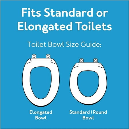 Carex Raised Toilet Seat with 5 in Height, Slip-Resistant & Removable, 300 lb Limit