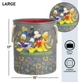 thumbnail image 4 of Disney Mickey Mouse Kids Fabric Round Nestable Storage Bin Set, 3-Piece, 4 of 7