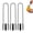 3Pcs, variant on Red Bell Pepper Seed Corer，Reusable, Washable Fruit Slicer and Chili Seeder, Rust-proof Kitchen Gadget