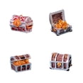 thumbnail image 3 of Bewildely Treasure Box Simulación Delicado Adorno Diseño Especial Miniatura Multifuncional Figuritas Decorativas Hogar Artesanía Tipo 2, 3 of 6
