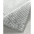 thumbnail image 4 of TOWN & COUNTRY LUXE Maya Soft Arches Neutral Indoor Area Rug with High-Low Texture, Grey, 6'6"x9'6", 4 of 12