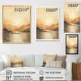 thumbnail image 4 of Designart "Striking Coastal Sunset Vista II" Sunrisesunset Canvas Wall Art, 4 of 7