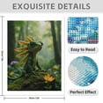 thumbnail image 3 of Diamond Art Kit for Adults, Whimsical Forest Creature Scene Diamond Painting for Adults Beginners, DIY Diamond Art Painting Kits, 5D Diamond Painting Crafts for Home Decor 12x16 Frameless, 3 of 7