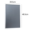thumbnail image 2 of Tapis en Silicone pour Chien Résistant aux Déversements Carrés, Facile à Nettoyer, 2 of 5