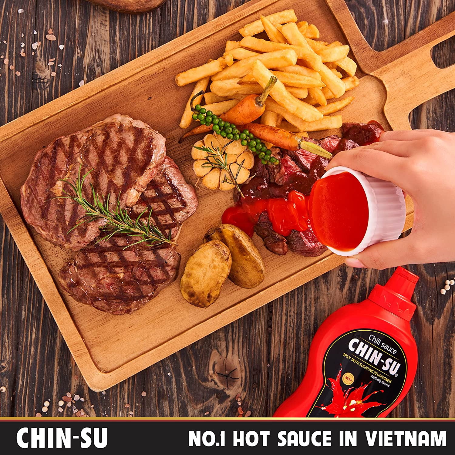 Chin-Su Chili Hot Sauce 250g