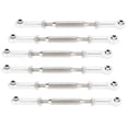 thumbnail image 4 of 6Pcs 88mm Aluminum Alloy Adjustable Push RodsTurnbuckle Rod Linkage Accessories for RC Car Models, 4 of 7