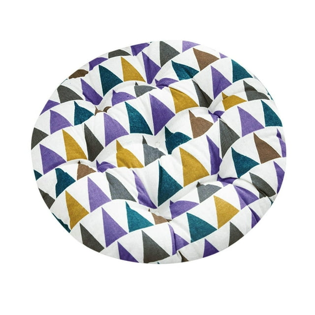 Cqxid Coussin à Moins de 5 $ Coussins Ronds Sont Utilisés pour Coussins d'Ordinateur, Coussin de Bureau en Coton et Lin