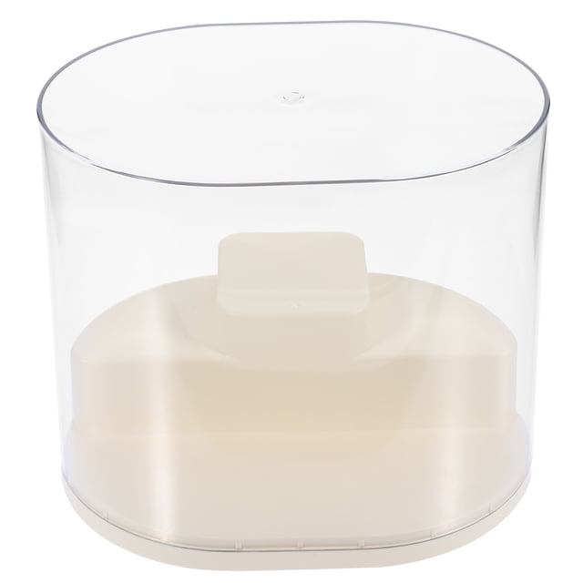 HONMEET 1Pack Clear Display Case For Collectible Action Figures Transparent Step-Shaped Modern Simple Home Decoration