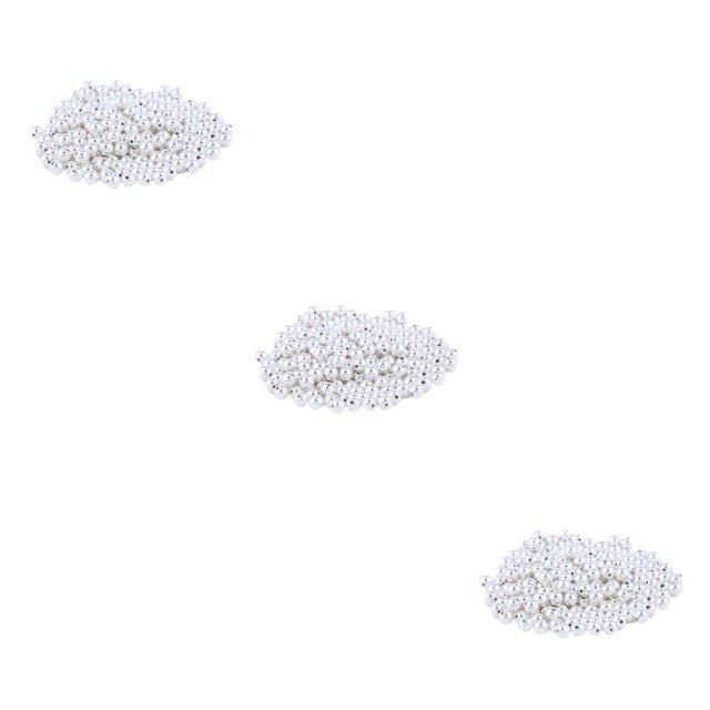 Toystoory Cuentas espaciadoras de 200 piezas, mano de obra electrochapada, bola suelta de 6mm, accesorios de bricolaje, suministros de artesanía, Type1 NO1 Toystoory CBP439269