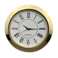 thumbnail image 1 of Reloj de pared de metal Hugo dorado 2-1/8 pulgadas, 1 of 9