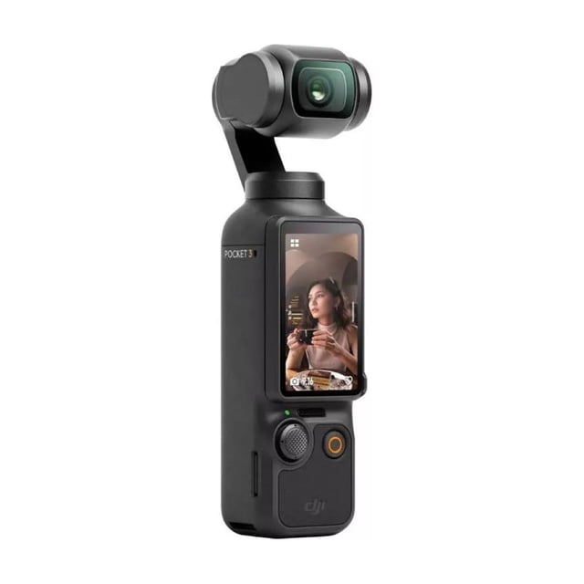 Refurbished DJI Pocket 3 4K Handheld Camera, Gray - Fast Focusing