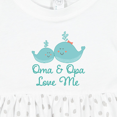 thumbnail image 4 of Inktastic Oma and Opa Love Me Girls Baby Dress, 4 of 5