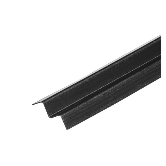 Chain Link Fence Privacy Slats - 6' High Black HDPE - Bottom Lock - 82 Slats   3 Channels - 10ft Coverage