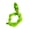 Green, variant on Wofarmy Silicone Rubber Tube Peep Sight for Compound Bow 30Cm Length 2 8X1 2X1 3Cm Hole Designed to Maintain Proper Sight Position