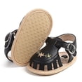 thumbnail image 5 of Biezeib Baby Girl Sandals, PU Leather Non-slip Embroidery Flower Summer Flats Toddler Shoes for Casual Daily, 5 of 6