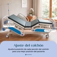 thumbnail image 4 of Cama de Hospital Electrica Nanofort Porta Suero mkz-camhosC05, 4 of 8