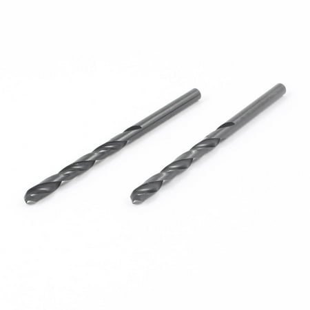 - Unique Bargains 2 x HSS 4.4mm Dia Tip Straight Shank Twist Drilling Bit for Electric Drill