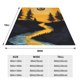 thumbnail image 3 of Fotbe Sunset River Pine Trees Manta de Franela Acolchonada con Estampado, Súper Suave y Esponjosa, Extra Grande para Sofá, Cama, Uso Todo el Año-40"x30", 3 of 7