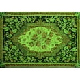 thumbnail image 1 of Ahgly Company Indoor Rectangle Medallion Green French Area Rugs, 7' x 10', 1 of 4