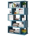 thumbnail image 1 of Librero Sippar Biblioteca Moderno Bossa Azul 5 Niveles Bossa Sippar, 1 of 3