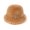 Camel, variant on CC Faux Fur Bucket Hat