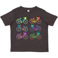 thumbnail image 3 of Inktastic Colorful Bicycles Boys or Girls Toddler T-Shirt, 3 of 5