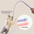 thumbnail image 6 of Pekkaxy Silicone Cat Wand Toy, 30.3 in, Interactive Play for Indoor Fun, Stimulates Natural Hunting Instincts for Kittens, 6 of 9