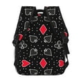 thumbnail image 4 of Balery Card Suits Mochila Escolar Impresa, Mochila Ligera para Viajes Casual, Mochila Duradera y Cómoda Multifuncional, Mochila para Laptop-One Size, 4 of 5