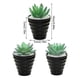 thumbnail image 2 of Bonsái artificial Yuarrent Miniplantas suculentas paisaje al aire libre, 2 of 6