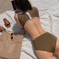 thumbnail image 5 of Traje de baño de una pieza para mujer Traje de baño con control de barriga Traje de baño adelgazante, 5 of 5