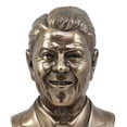 thumbnail image 5 of Ebros US President Ronald Reagan Bust Statue 9.25"Tall Patriotic Memorial Champion Of Reaganomics Resin Bronze Finish Figurine, 5 of 5