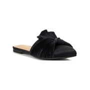 Scoop Women's Crinkle Satin Mules