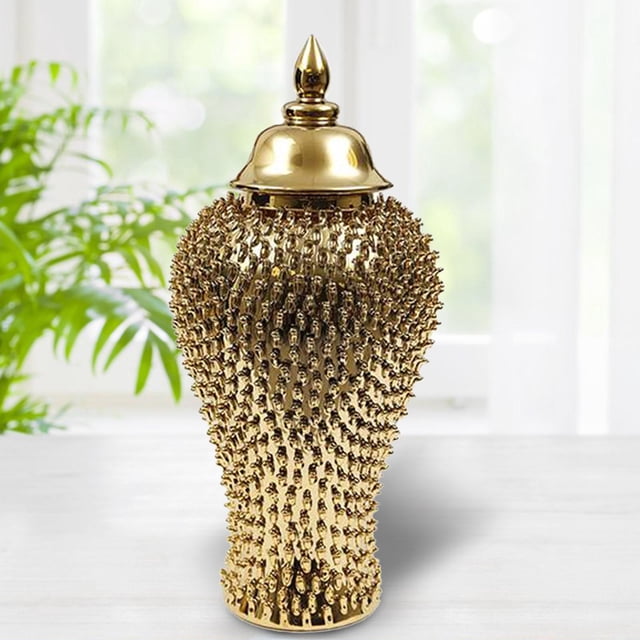 Frascos de cerámica para jengibre BLESIY tarro de jengibre 18cmx18cmx38cm