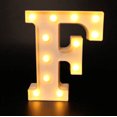 thumbnail image 1 of Decorative Letters Alphabet Letter LED Lights Luminous Number Lamp Decoration Battery Night Light Party Baby Bedroom Decoration, 1 of 5