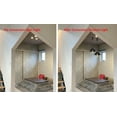 thumbnail image 3 of KAYYELAMP 1 Pcs Ceiling Light Convert Pendant E26 Base Connections Dia 11.8" Black Cone Shade & Base 3.2ft Cord Conversion Kit for E26 Spot Lamp Industrial Style, 3 of 4