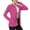 Hot Pink, variant on Women UPF 50+ Lightweight Athletic Jacket Sun Protection Full Zip Long Sleeve Shirts Hiking Outdoor Tops & Pockets