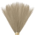 thumbnail image 1 of Uxcell 20 Paquete de Pasto de Pampas Falso 21.7" para Decoración del Hogar Boda Marrón, 1 of 6