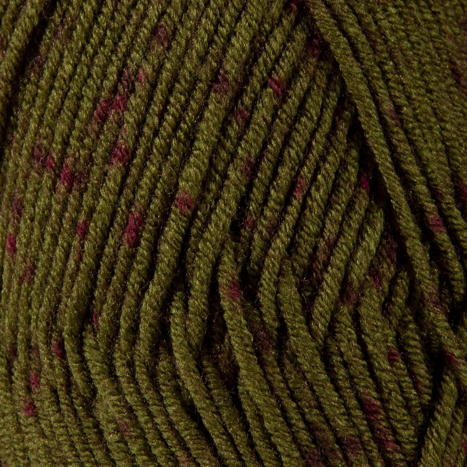 Sensy Tweed Yarn, 3.5 oz, 214 Yards, Gauge 4 Medium (Forest Green)